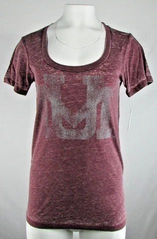 University of Montana Grizzlies Women's S/S Maroon T-shirt NCAA S M L XL Cover