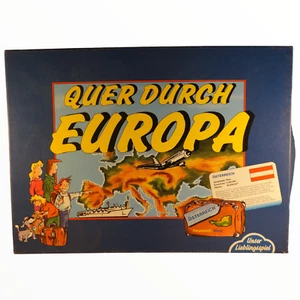 Quer durch Europa Unser Lieblingsspiel Brettspiel Gesellschaftsspiel Spielzeug - Bild 1 von 6