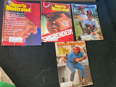 4 - Revistas ilustradas deportivas de baloncesto PETE ROSE - Foto 1 de 4
