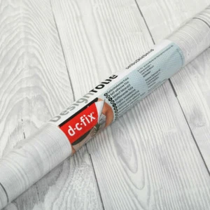 D-C-Fix Shabby White Wood Sticky Back Vinyl Wrap (346-5382) 90cm x 2.1m - Picture 1 of 4