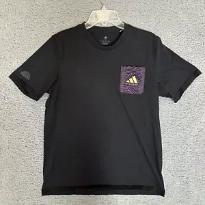 Black Panther Wakanda Forever adidas Mens T-Shirt Black Size M Medium Tee - Picture 1 of 4