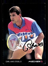 Carl Uwe Steeb Autograph Card Original Signed Tennis + A 127063