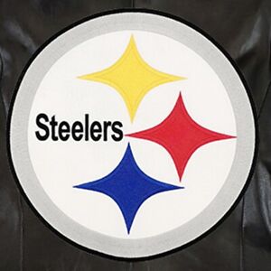 Pittsburgh Steelers Nation Large Size 11.5"x11.5 Sew Embroidered Iron On Patch