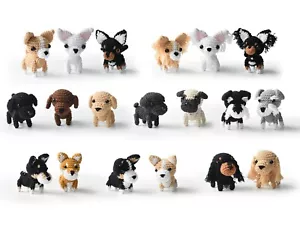 Mini Hunde gehäkelt Amigurumi - Corgi, Dalmatiner, Shiba Inu, Labrador, Chihuahua - Bild 1 von 22