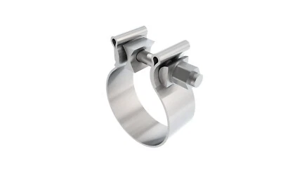 Borla 2.75" T-304 Stainless Steel AccuSeal Single Bolt Band Clamp - Image 1 of 3