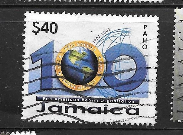 SELLO CONMEMORATIVO DE SALUD PANAMERICANA JAMAICA SC# 960 2002 USADO EN MUY BUEN ESTADO $40 Foto 1 de 1