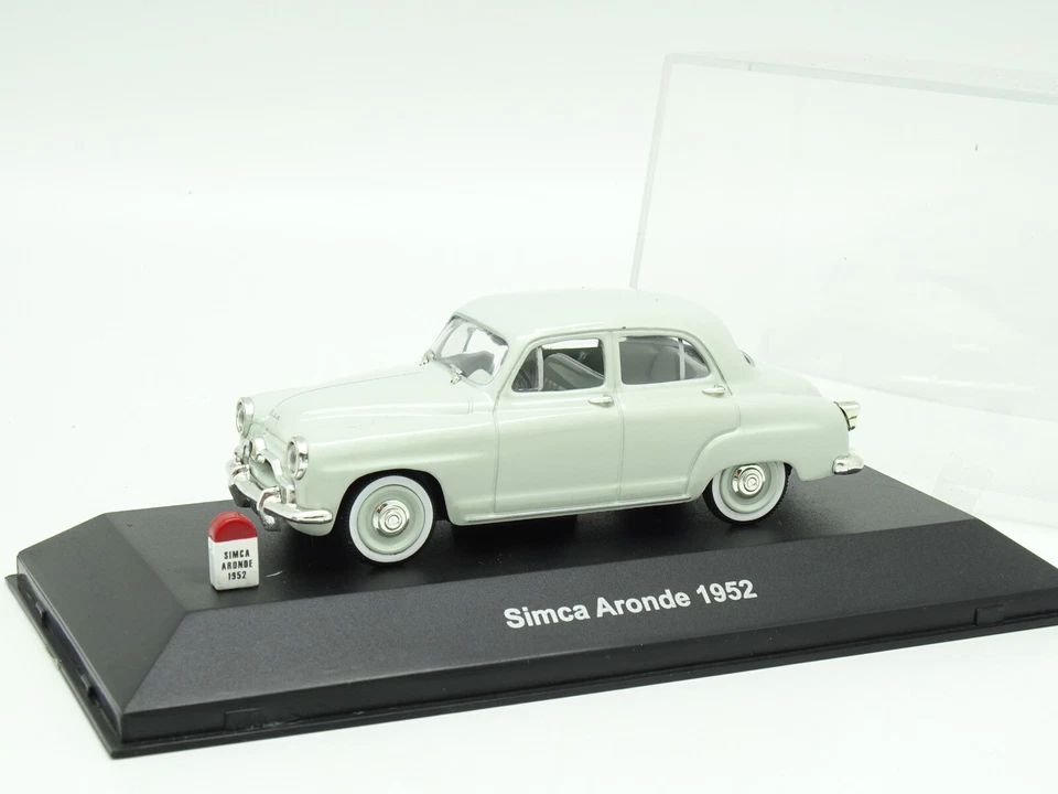 Nostalgia B 1/43 - Simca Aronde 1952 Grigia - Immagine 1 di 1