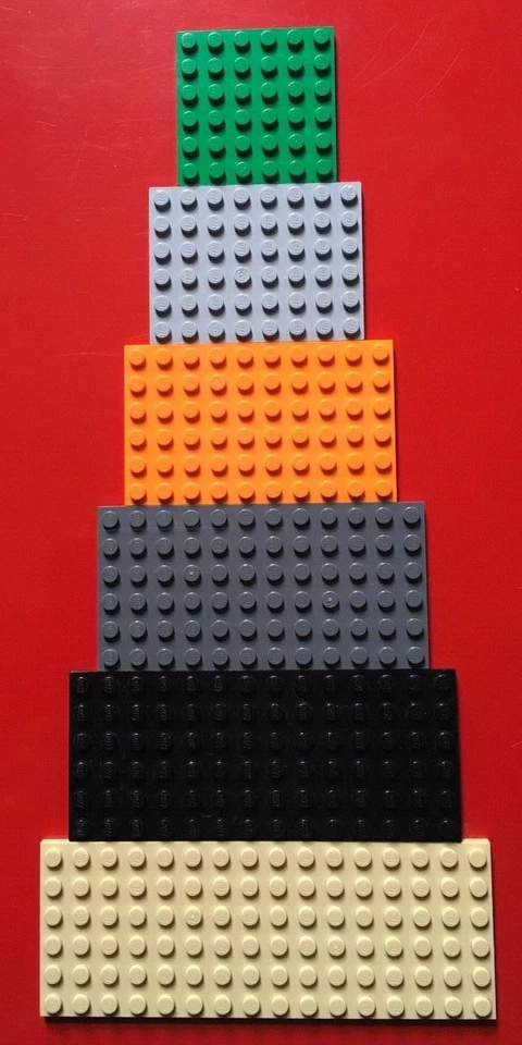 Lego Auswahl Platten 3027 3028 3033 3036 3456 3958 6x6 6x8 6x10 6x12 6x14 # J1 - Bild 1 von 1