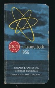 Vtg RCA 1956 Ballard & Carter Co Reference Book For Tubes Parts & Equip Calendar - Picture 1 of 9
