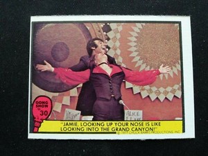 1977 Fleer Gong Show Card # 30 Jamie, looking up your nose… (EX)