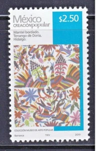 pp203 México Creación Popular MNH 2019 Sc#2492Lm Mc#4088ll Et#cp203 mantel - Imagen 1 de 1