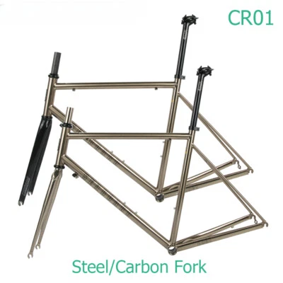 700C Rennrad Rahmensatz Interne Führung Scheibenbremse City Rennrad Rahmen - Bild 1 von 4