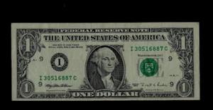 U.S.A ( 1 ) BANK NOTE  FEDERAL RESERVE MINNESOTA  1 DOLLAR  1995 VERY FINE - Picture 1 of 2