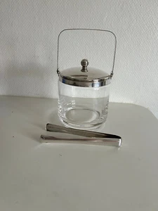 Eiswürfelbehälter mit Deckel und Zange - Bild 1 von 1