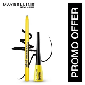 Maybelline New York Colossal Bold Liner & Colossal Kajal Combo (0.35g+3ml) - Picture 1 of 6