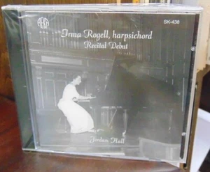 Irma ROGELL - Harpsichord Recital Debut, 1960 Jordan Hall / AFKA SK-438 / M/M - Imagen 1 de 2