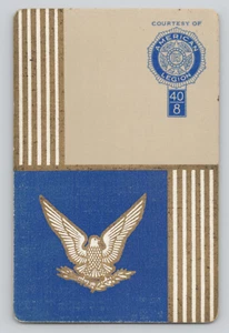 Swap Card Courtesy of US American Legion 408 Queen of Spades Playing Card - Picture 1 of 2