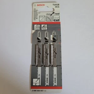 3x Bosch T101B Jigsaw Blade For Wood - Picture 1 of 2