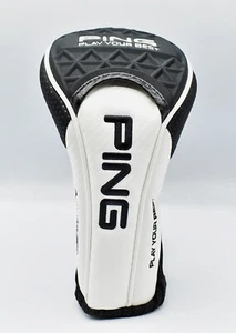 PING Golf Japan Fairway Wood Headcover TOUR LITE HC White Black HC-P223 - Picture 1 of 7