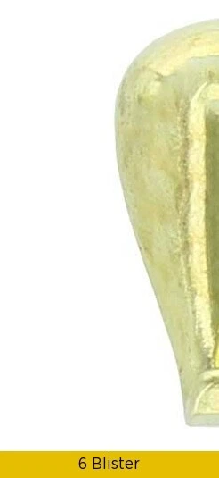 Diesse Appendiquadro Goccia Oro Pezzi 5 Blister  6 BLGHU1090 - Immagine 1 di 1