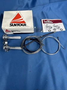 NOS Vintage Suntour Friction Shifter Lever Set Japan Bicycle Touring Road - Picture 1 of 3