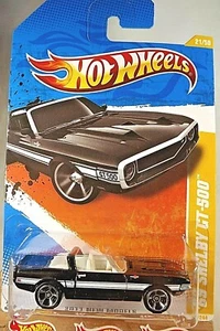 2011 Hot Wheels #21 New Models 21/50 '69 SHELBY GT-500 Black Variant w/ChromeMC5 - Picture 1 of 4