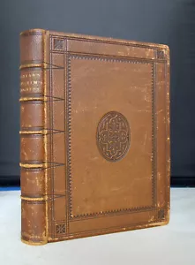 The Pilgrim's Progress, John Bunyan, 1860, 40 Illustrations, Leather binding - Picture 1 of 8