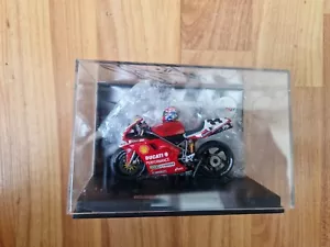 SIGNED VITESSE 1/24 DUCATI 996 TROY CORSER 1999 MOTO GP MOTORCYCLE TWR99048 - Picture 1 of 3