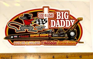 Large Don Garlits SWAMP RAT XXX Top Fuel Dragster Semi Gloss Die Decal Sticker - Imagen 1 de 1
