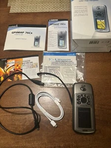 GARMIN GPSmap 76Cx Color Handheld Portable Navigator WORKS - Picture 1 of 6