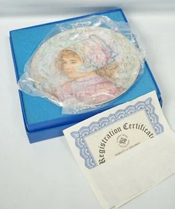 Baroness Johnson Marike Van Volendam Tot Marken 10" Plate Limited Edition Hibel - Picture 1 of 4