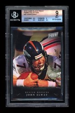 2018 Panini Black Friday Collection JOHN ELWAY Foil Refractor /199 BGS 9 Mint JE