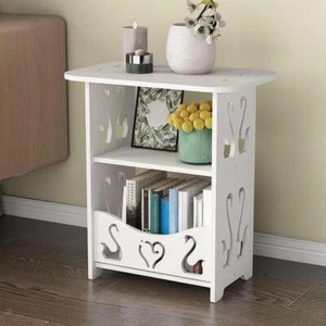 Side Table End Table Versatile Drink Table for Hallway Living Room Bedroom - Picture 1 of 6
