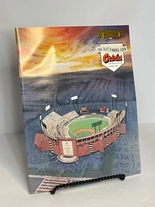 ORIOLES @ MEMORIAL STADIUM BALTIMORE VS TIGERS 1991 LAST GAME PROGRAM 10/6/91 - Picture 1 of 7