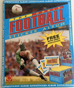 THE ORBIS FOOTBALL STICKER ALBUM. ORBIS PUBLICATIONS 1991. 100 PERCENT EMPTY. - Picture 1 of 7