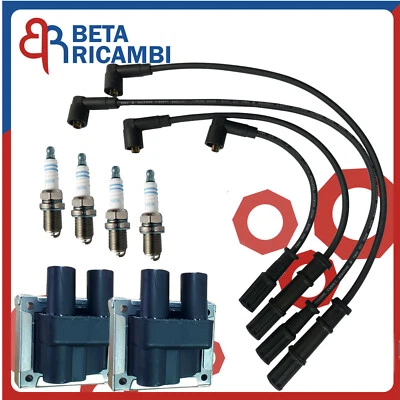 Cavi Candele Bobine Fiat Punto (188) 1,2 8V Panda Doblo Ypsilon Kit Accensione - Immagine 1 di 4
