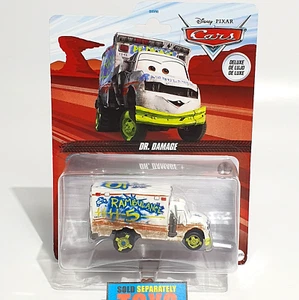 Disney Pixar Cars 3 DR DAMAGE rambulance metal ambulance deluxe package variant - Picture 1 of 8