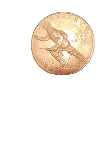 2012 W Infantry Soldier Proof Commemorative 90% Silver Dollar Coin - Picture 1 of 3