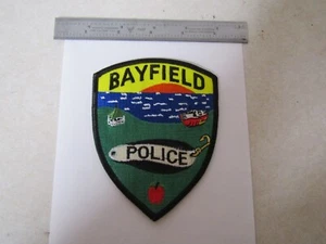 PATCH LAW ENFORCEMENT POLICE BAYFIELD WISCONSIN POLICE - Picture 1 of 2