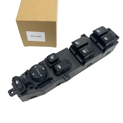 Interruptor de ventana eléctrica delantero izquierdo 93570-3J000 para Hyundai Veracruz 2007-2012 Foto 1 de 4