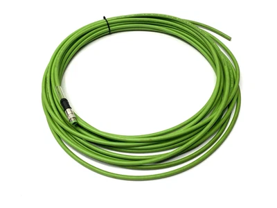 Beckhoff ZK1090-3131-0100 Single Ended EtherCAT Cordset M8 Male CUT TO 8m - Image 1 of 4