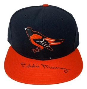 Eddie Murray Signed Baltimore Orioles New Era Baseball Hat PSA - Picture 1 of 5