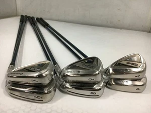 TaylorMade SIM2 MAX OS 2021 Iron Set 6-Pw,Aw 6pc Flex Stiff TENSEI BLUE TM60 - Picture 1 of 4