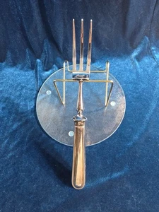 Horquilla de talla enchapada en plata Christofle 10 pulgadas - Imagen 1 de 11