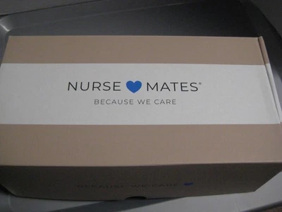 Zapatos antideslizantes de cuero en cascada Nurse Mates blancos talla 6 nuevos en caja Foto 1 de 4