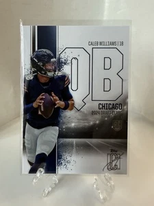 2025 Topps Signature Class - Caleb Williams RC #84 Base Card Chicago Bears - Picture 1 of 2