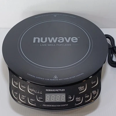 NuWave PIC Precision Induction Cooktop Black Hot Plate Mdl#30532 Tested & Works - Image 1 of 4