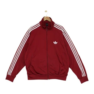 Vintage Adidas Firebird Track Jacket Mens Size 2XL Red Oversized - Picture 1 of 15