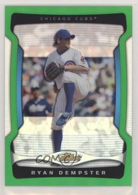 2009 Topps Finest Green Refractor /99 Ryan Dempster #83 - Image 1 of 2