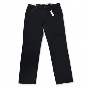 Banana Republic The Traveler Slim Jeans Men 36x32 Black Italian Fabric Pants NWT - Picture 1 of 15